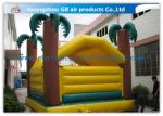 Jungle Inflatable Children Bouncers Pvc Inflatable Jungle Combo Castle Bouncer