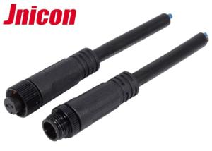 Quality Jnicon M12 Waterproof Wire Connectors , Waterproof 2 Pin Male Cable Connector wholesale