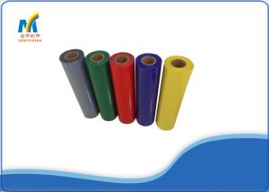 Quality 0.6*50 M PVC Heat Transfer Vinyl Rolls For Custom Garment Printing 0.19mm wholesale