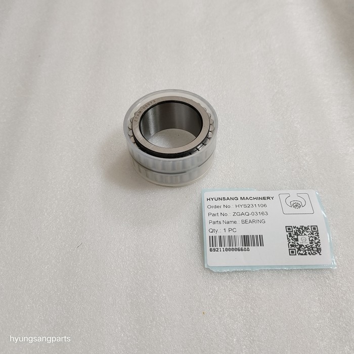 Roller Bearing ZGAQ-03163 ZGAQ-01267 For Wheel Excavator R140W9 R140W9S