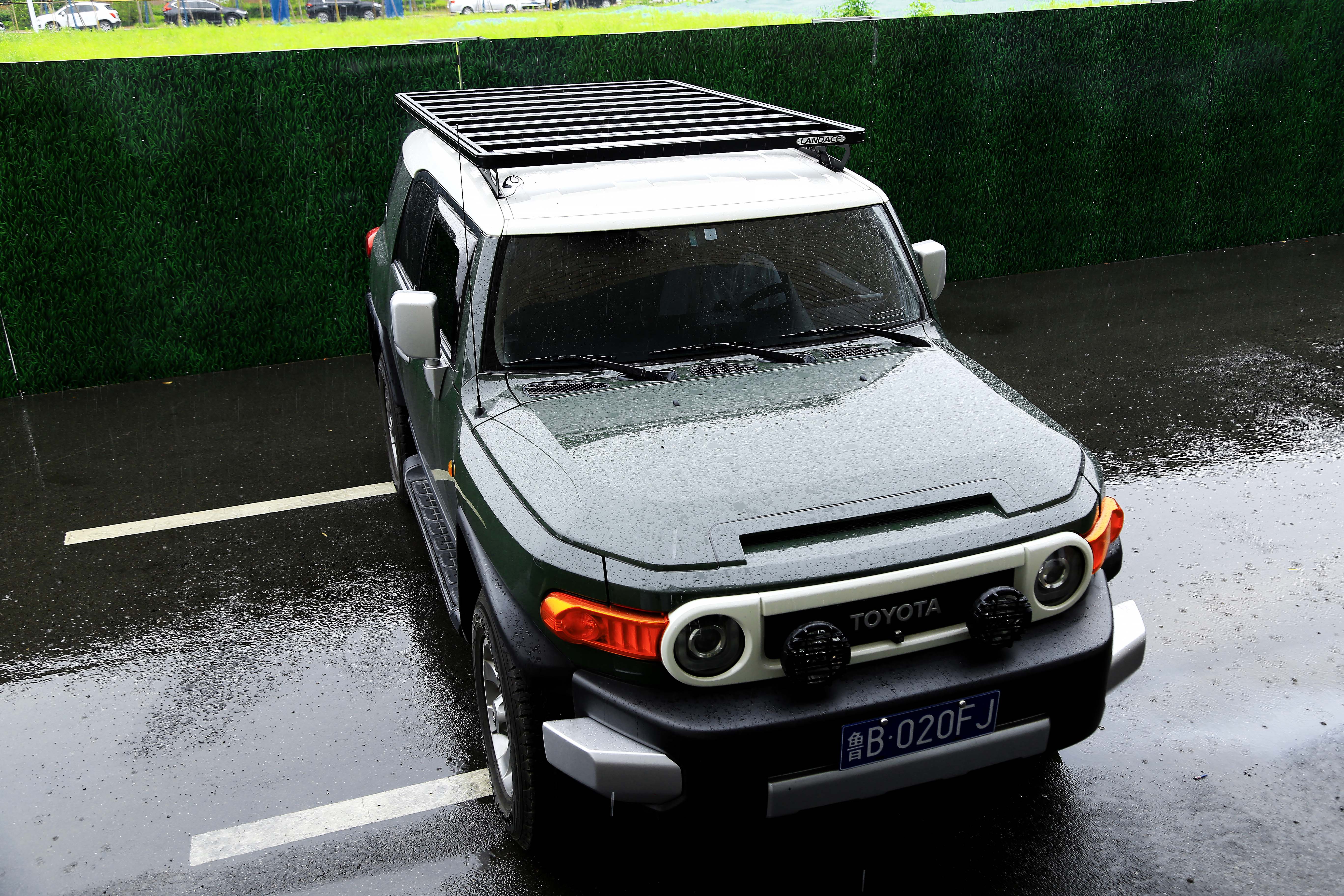 High- Roof Rail Rack for TOYOTA FJ CRUISER Easy Installation Aluminum Alloy