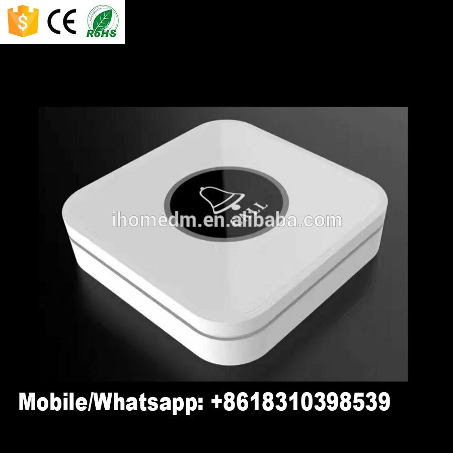 restaurant waiter calling system touch wireless table bell