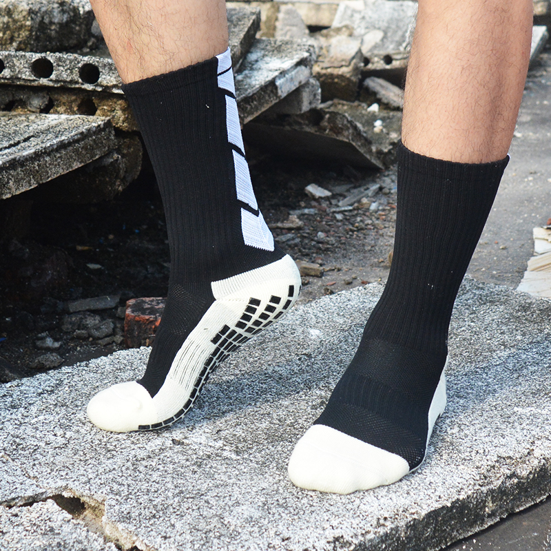 Knitted Anti-Slip Football Socks Thickened Breathable Sports Socks for Men and Women
