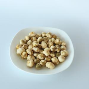 Quality Wasabi / Salted BBQ Coated Roasted Green Peas Snacks Kosher Halal OEM wholesale