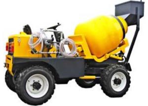 Quality One Axle Yellow Color Special Purpose Trucks 800L Drum 350L Concrete Equipment wholesale