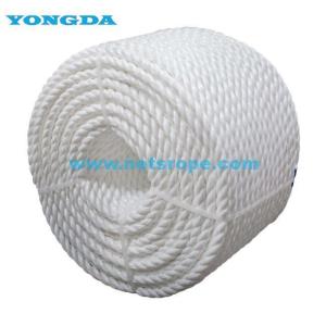 Quality Economical 12mm 1/2 Inch PP 3 Stand Twisted Towing Rope For Pulling wholesale