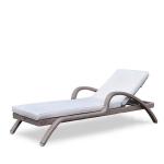 PE Rattan Outdoor furniture sun lounger chaise lounge chair for Swimming Pool