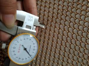 Quality Professional Architectural Metal Coil Curtain / Drapery Anodic Oxidation wholesale