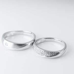 Quality High Clarity Mirror Polished 9.9g Personalised Couple Rings wholesale
