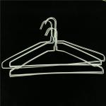 Heavier Clothing Clothes Wire Hanger , 20.5cm Height Metal Shirt Dryer Hanger