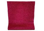 Fuchsia Waterproof Thick Glitter Wallpaper , Kraft Paper Chunky Glitter