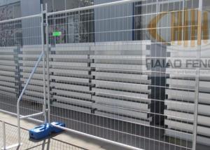 Quality 4mm HDG Portable Chain Link Fence Panels For Commercial Area wholesale