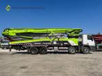 Zoomlion Remanufactured Used Concrete Boom Truck 56 Meters Installed Concrete
