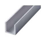 6000 Square Angle Oval Anodized Aluminum Tube