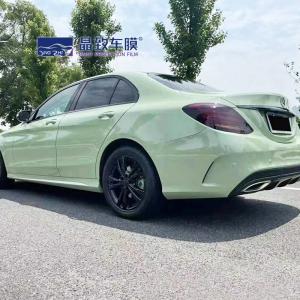 China Emerald Green Coloured PPF Wrap Multipurpose Moistureproof Durable on sale