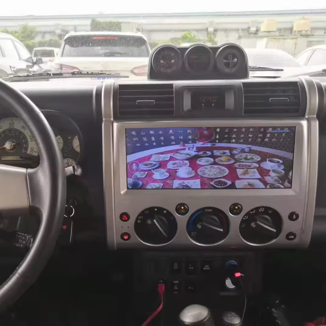 12.3" Car Stereo For Toyota FJ CRUISER Head Unit GPS Carplay Touch Screen