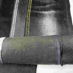 Quality 13 Oz Woven Brushed Grey Stretch Denim Fabric ​Supper Stretch wholesale