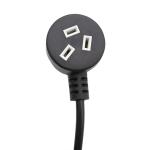 NEMA Male IEC Female Australian Electrical Power Cable With Three Pin Plug