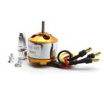 Metal RC Toy Accessories RC Plane Brushless Motor 2200KV 2450KV 2700KV