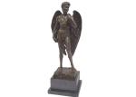 Garden Cast Iron Sculpture Hand Made Customized Size Antique Angel Statues