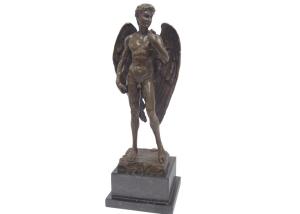 Quality Garden Cast Iron Sculpture Hand Made Customized Size Antique Angel Statues wholesale
