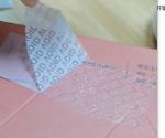 Transparent Sealing Adhesive Shippig Label Sticker Anti Counterfeiting Tamper
