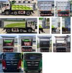 Sludge Transporting Tipper Dump Truck Commercial With ABS Dongke Knorr Bremse