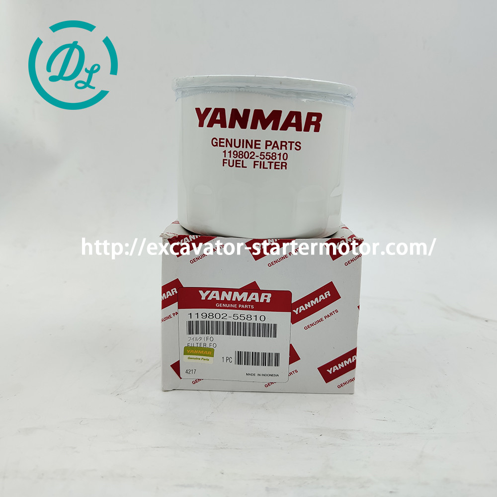 119802-55810 119802-55801 Fuel Filter Replaces Yanmar Engine 4TNV88