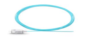 Quality Multimode Fiber Optic Pigtail OM3 Om4 Fiber Patch Cable 0.9 Mm / 2.0 Mm wholesale