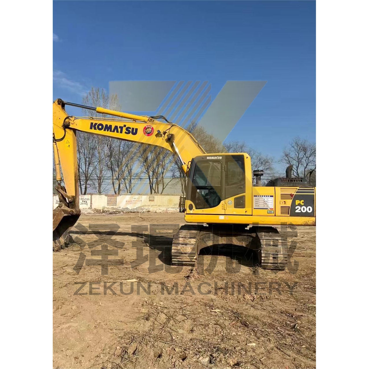 Second-Hand Komatsu 20T PC200-7 PC200-8MO Excavator In Good Price