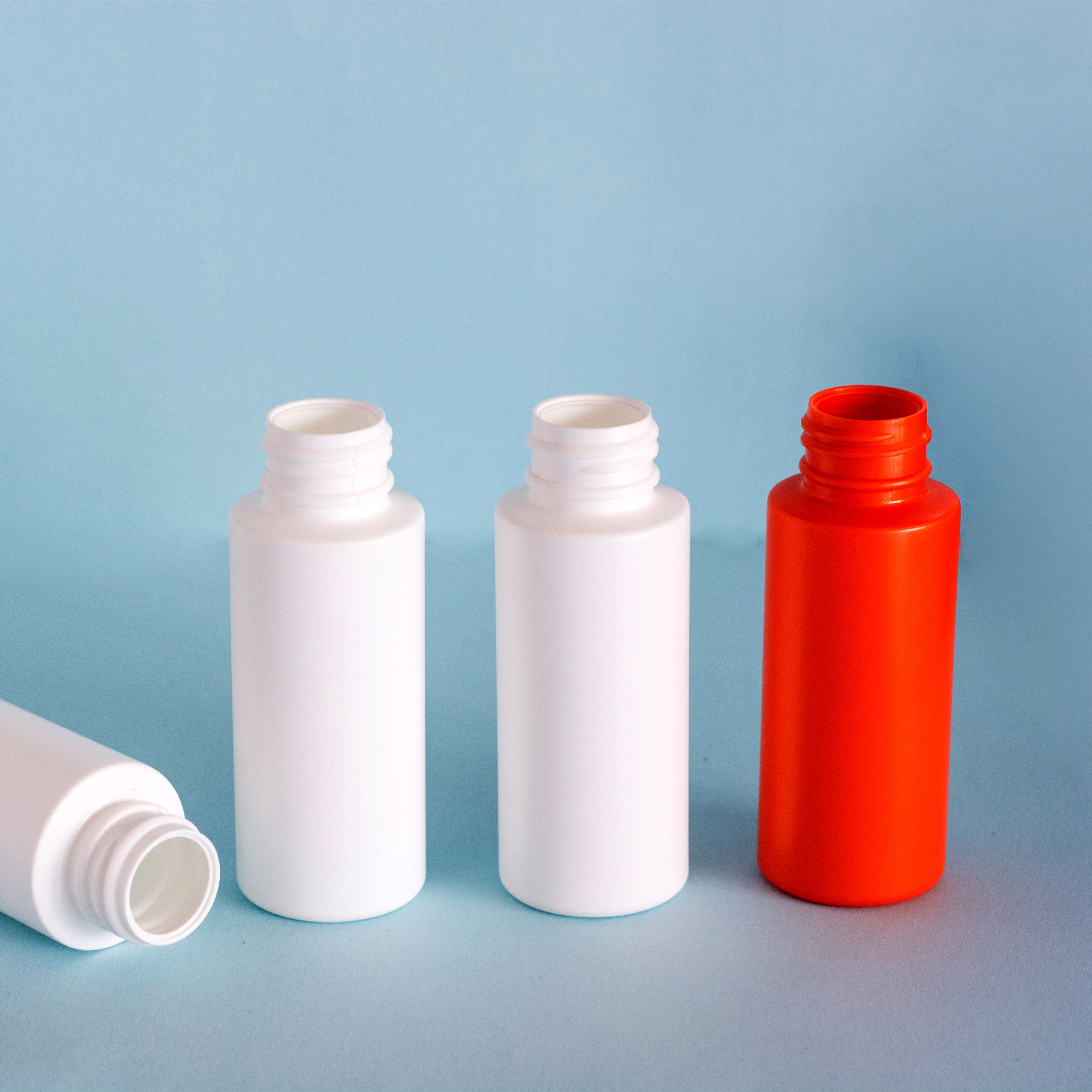 PE Collar Injection Blow Molding 60ml 2oz Bottle for Lotion and Hand Sanitizer Supply