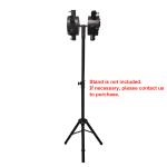 Remote Control Cold Fountain Double Wheels Electric Magical Windmill Stage