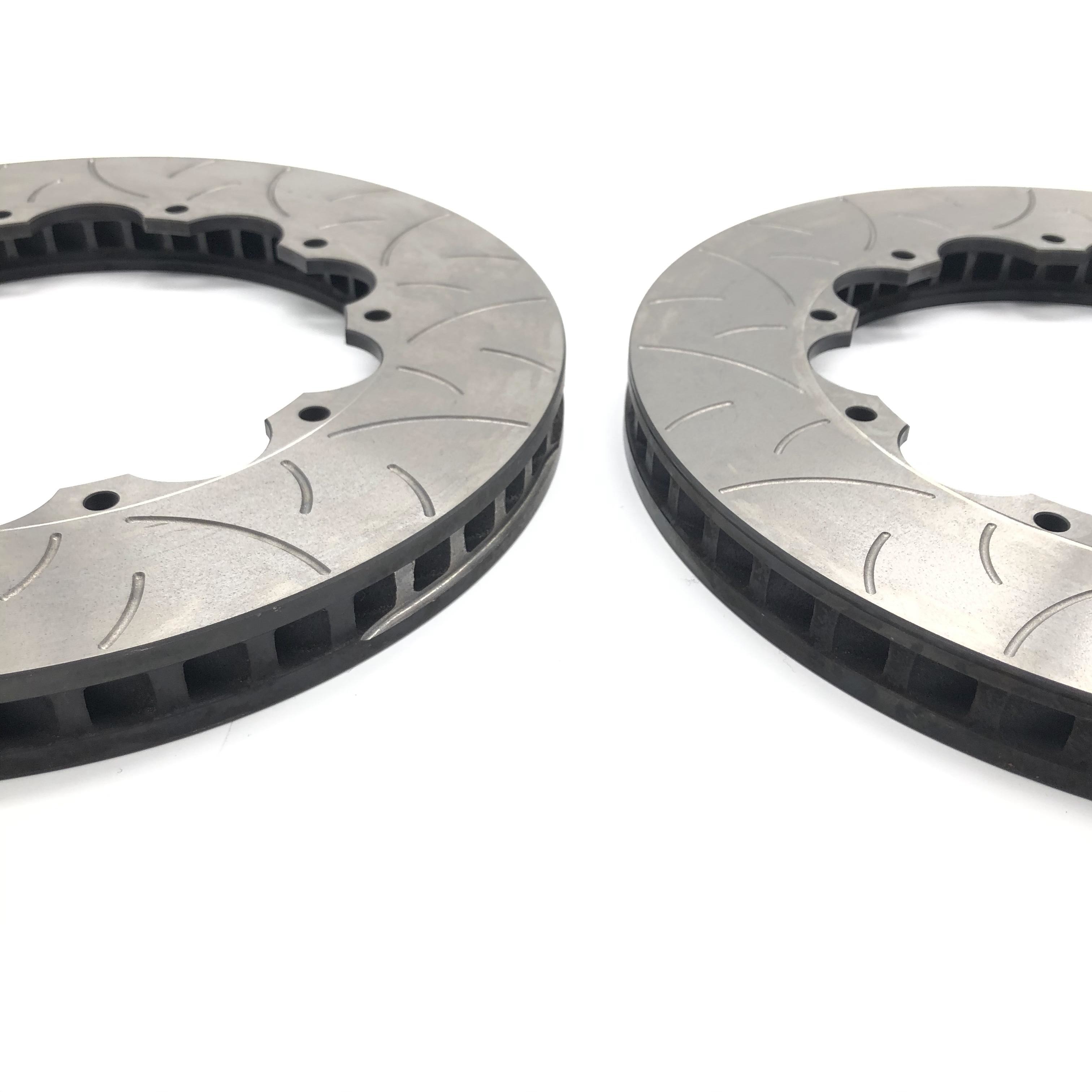 Car Rotor Brake Parts 370*32mm Cast Iron Dragon Slotted Disc Brakes