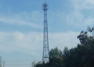 Quality Wireless Communication Tower , 0 - 330KM / H GSM Residential Antenna Tower wholesale