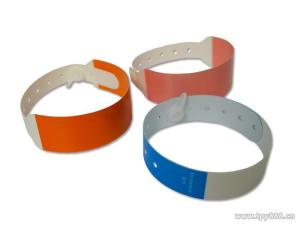 Quality Waterproof Disposable PP Paper variety colors UHF RFID Chip Wristband Bracelet For Medical Patient Identification Events wholesale