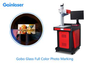 Quality Gobo Images 3watt Glass Marking Machine With UV Laser wholesale