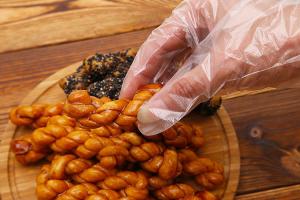 Quality Safe Convenient Polyethylene Disposable Gloves Small Custom Service wholesale