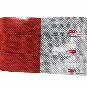 Quality White And Red Car Reflective Stickers High Brightness wholesale