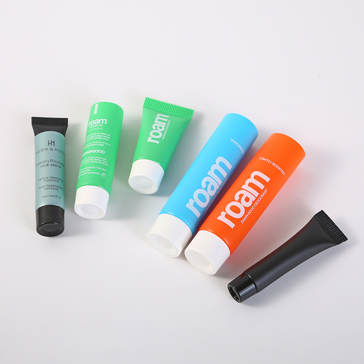 Personalized Colors PE Customized Colors Plastic Tube for Toothpaste 5ml 10ml 15ml Sample Tube Cosmetic Packaging