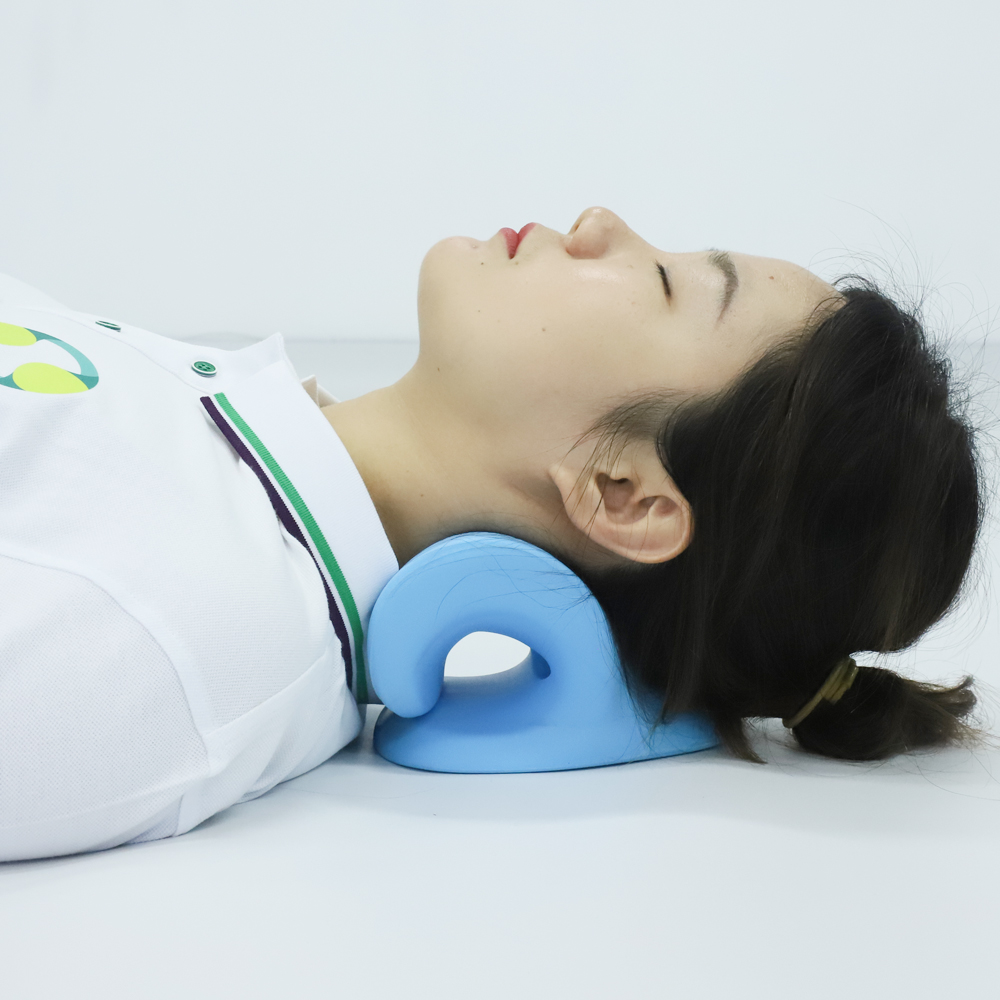 Posture Shoulder Neck Hump Corrector Relaxer Cervical Traction For TMJ Pain Relief