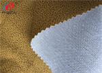 Polyester Brushed Fleece Fabric , Printed Velvet Upholstery Fabric Fashion