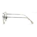 MD114 Round Metallic Optical Frames 54-18-146 With Lightweight Material