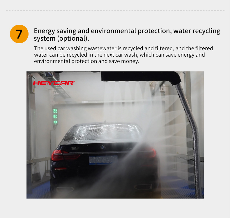 Cleanig Car Rinsing High Pressure 120 Bar Powerful Touchless Washers Electric Powered with 17 Nozzles Surrounding Spray