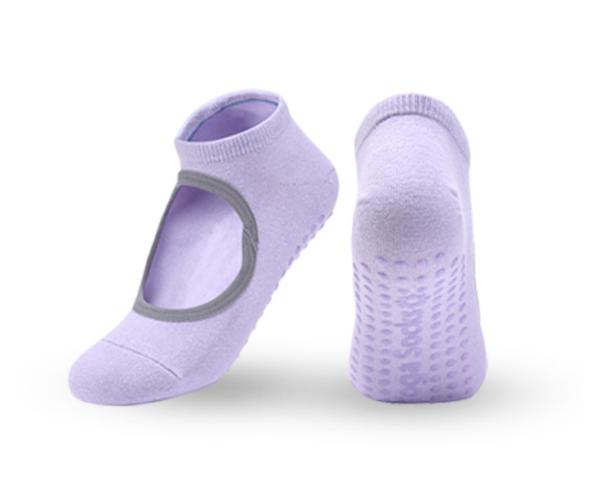 Sexy Anti - Slip Yoga Socks Women 'S Sports Dance Professional Backless Grip Gym
