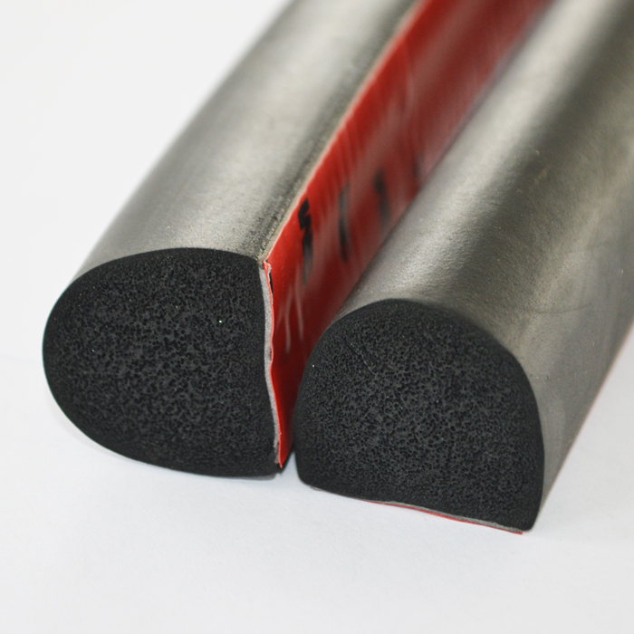 EPDM Foamed Seal Strip Round Foaming Cord for and Thermal Conductivity 0.06-0.1W/m*k