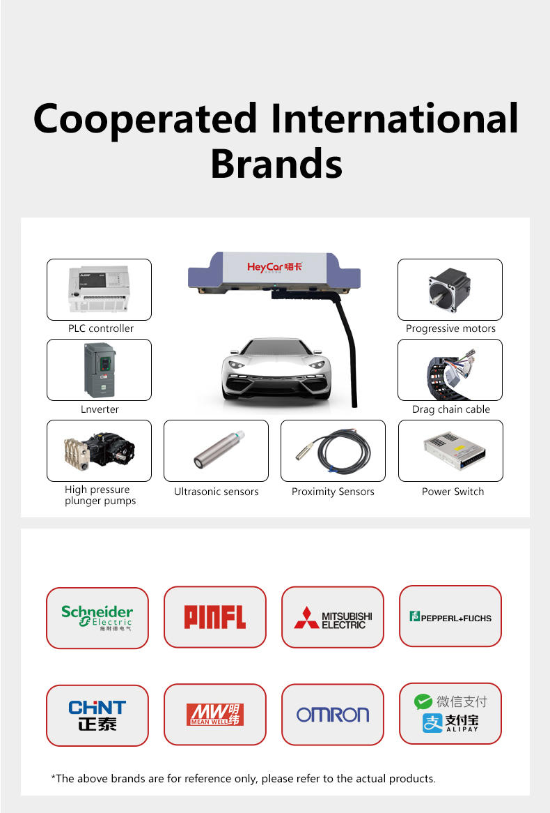 Customizable Options Car Cleaning with PLC Control Washing System General Models Automatic Car Wash Machine