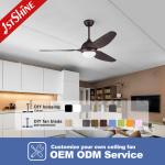 1stshine Ceiling Fan Energy Saving Noiseless and Customizable ABS Blades for Any