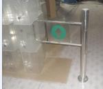 Dual Mechanical Swing Gate Turnstile Supermarket Access Control Powder Coating