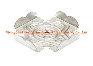 Quality Steel Metal Material Drywall Accessories , 35mm Size Straight Attachment wholesale