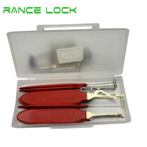 Quality Stainless Steel Locksmithing Tools Red Door Picking Tools 8pcs wholesale